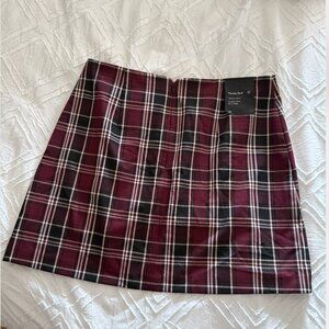 Aritzia Sunday Best Tatiana Plaid Mini Skirt